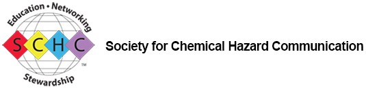 Society for Chemical Hazard Communication – SCHC – a US-based member society with reciprocal arrangements with UK-based CHCS